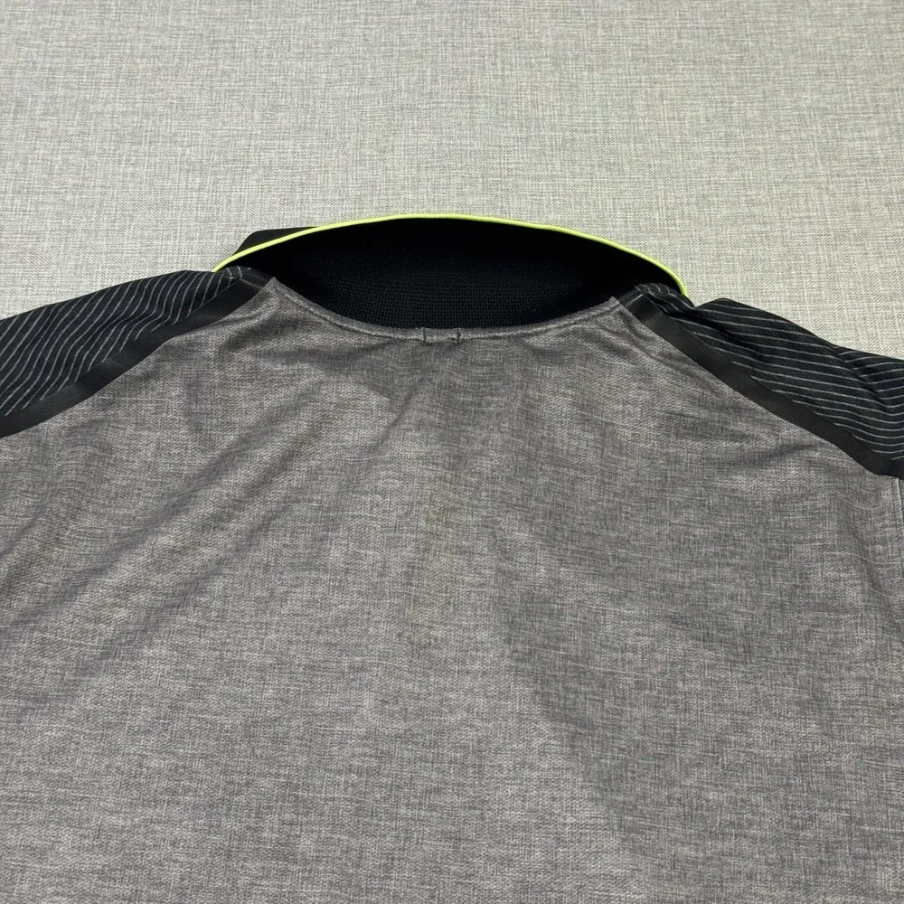Nike Golf Tour Performance Polo Shirt Mens Large Gray Dri-FIT Greenbrier Classic